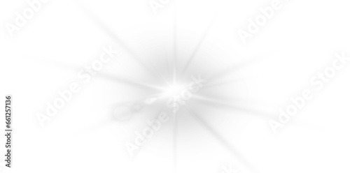 Sun Rays and Sparkles element