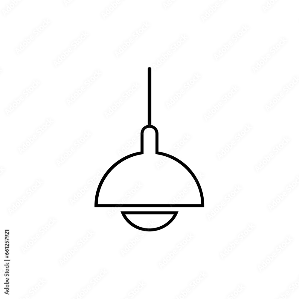 Obraz premium ceilling light icon