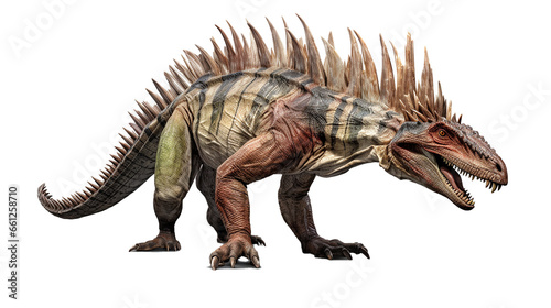スピノサウルスのイメージ - image of Spinosaurus - No3-1 Generative AI © Orange Eyes