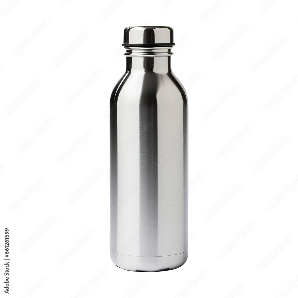 blank Metal Water Bottle isolated on transparent background Remove png, Clipping Path blank Metal Water Bottle isolated on transparent background Remove png, Clipping Path