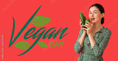 Young woman with fresh vege...