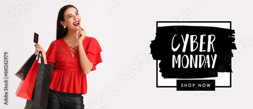 Beautiful young woman with ...