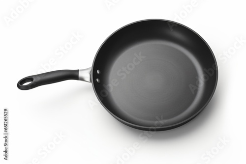 A frying pan isolated on a white background