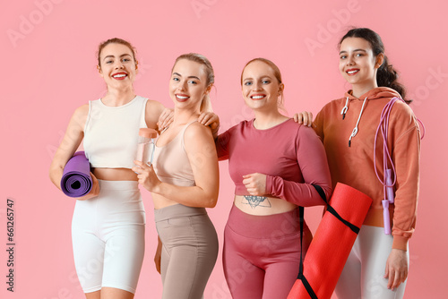 Group of diverse young wome...
