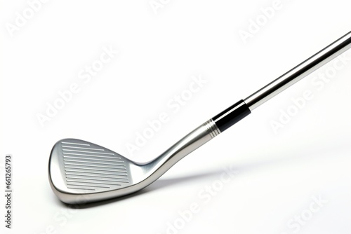 A golf club isolated on a white background