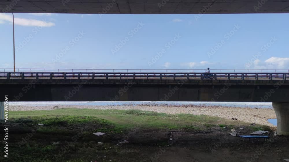 Beautiful scenery of Bali, Tamsui Bike Trail, New Taipei City, Taiwan Beautiful scenery of Bali, Tamsui Bike Trail, New Taipei City, Taiwan