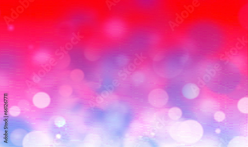 Reddish, pink bokeh background with copy space for text or image, Usable for banner, poster, cover, Ad, events, party, sale, celebrations, and various design works