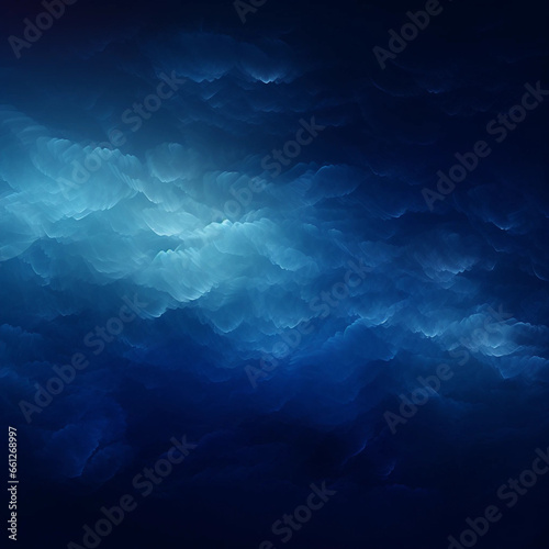 A Textured Blue Dimly Lit Gaseous Background