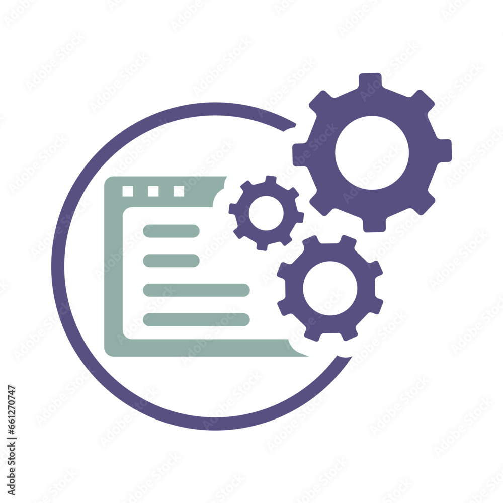 Webpage Optimization Flat Icon Vector Illustration | Marketing And SEO Icon Webpage Optimization Flat Icon Vector Illustration | Marketing And SEO Icon