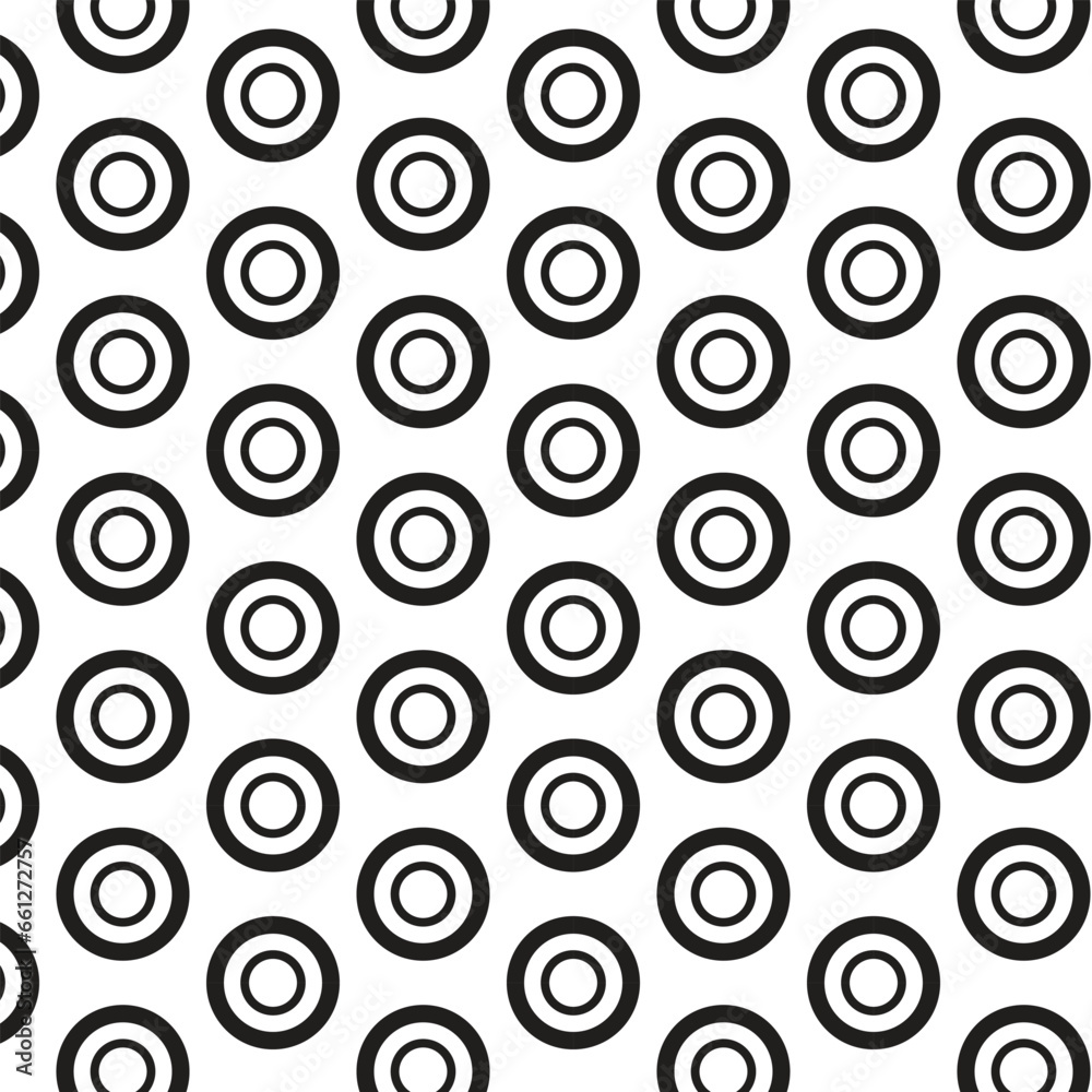 abstract seamless black circle pattern art. abstract seamless black circle pattern art.