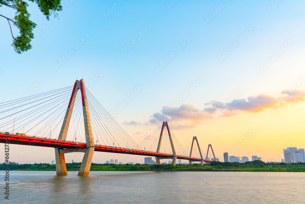Fototapeta premium Nhat Tan bridge