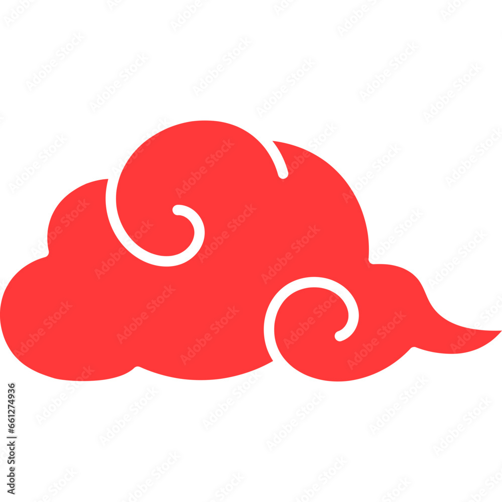 Chinese Cloud Icon