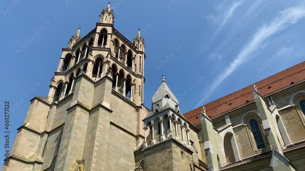Video of the cathedral of Lausagnne, Switzerland Video of the cathedral of Lausagnne, Switzerland