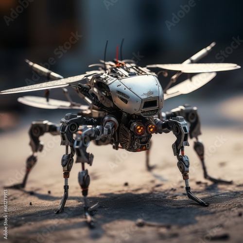 Spy Drone Mosquito Technology © Narongsak