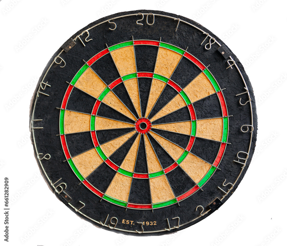 Obraz premium dartboard on the white background