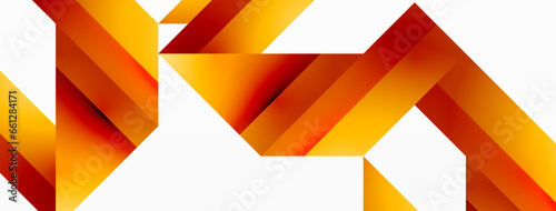 Minimalist elegance - lines, squares, triangles converge on white. Geometry essence showcased in serene harmony. Harmonizing essential shapes on a pristine backdrop