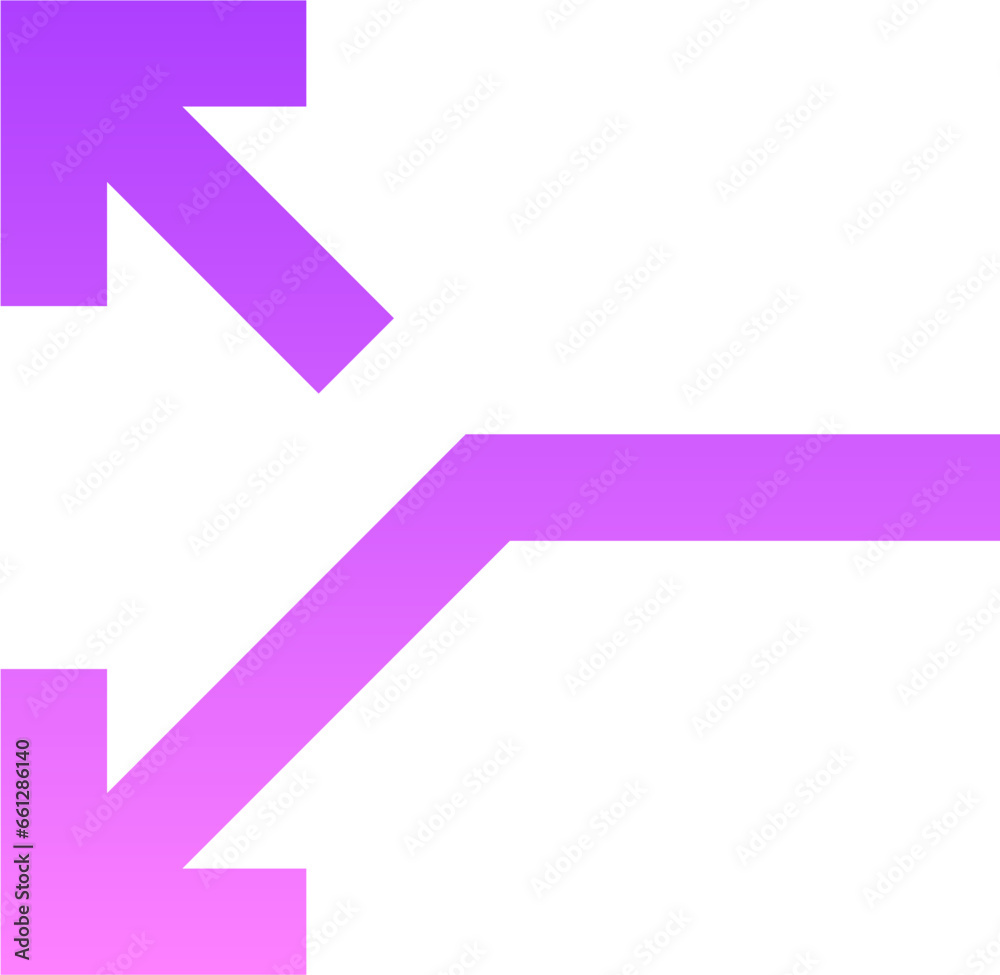 Arrow 14 Line Gradient Icon pictogram symbol visual illustration Arrow 14 Line Gradient Icon pictogram symbol visual illustration