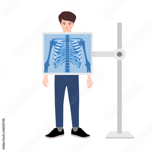 A chest X-ray is an imaging test that uses X-rays to look at the structures and organs in your chest. It can help your healthcare provider see how well your lungs and heart are working.