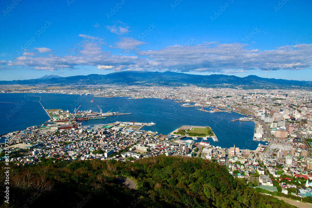 函館山からの眺望（北海道・函館市）