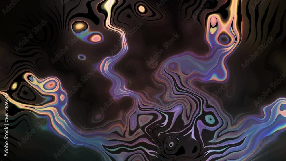Abstract Distorted Striped Background Loop Abstract Distorted Striped Background Loop