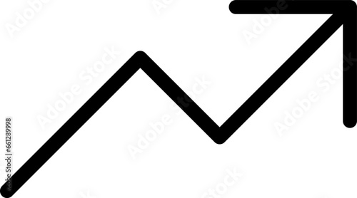 Arrow 31 Line Icon pictogram symbol visual illustration