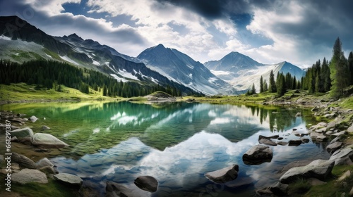 lake in the mountains © faiz
