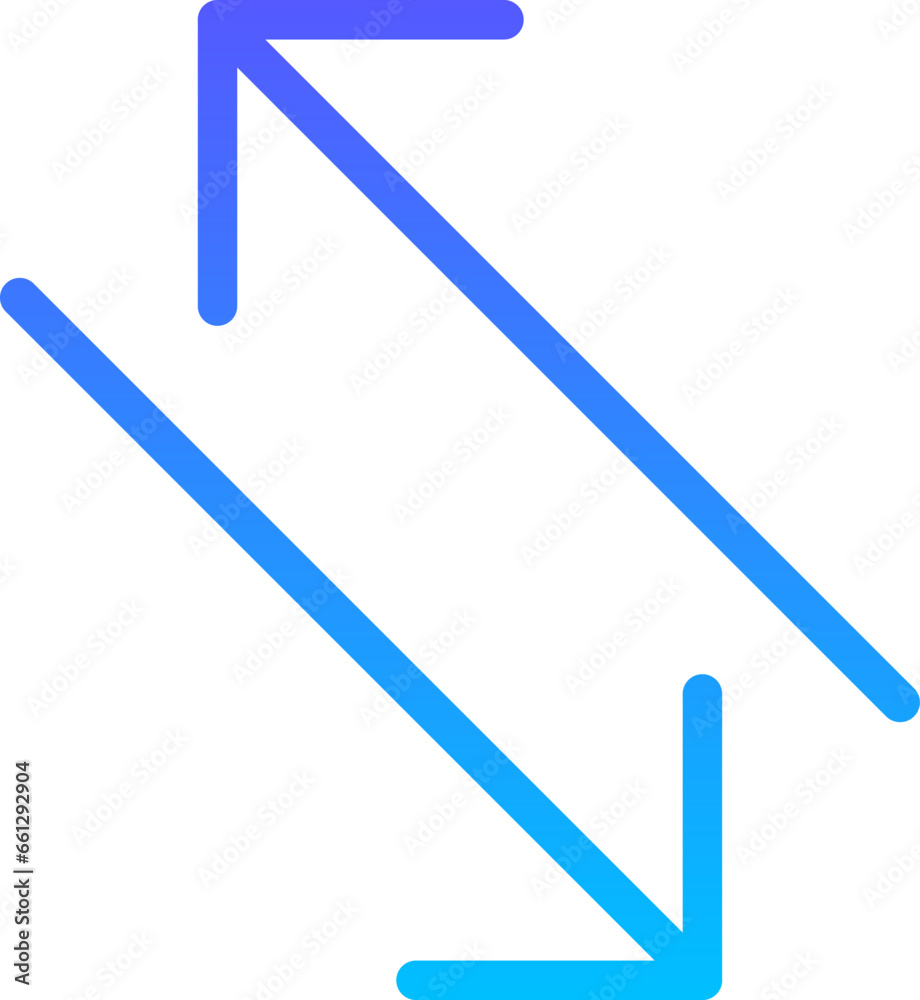 Arrow 22 Line Gradient Icon pictogram symbol visual illustration Arrow 22 Line Gradient Icon pictogram symbol visual illustration