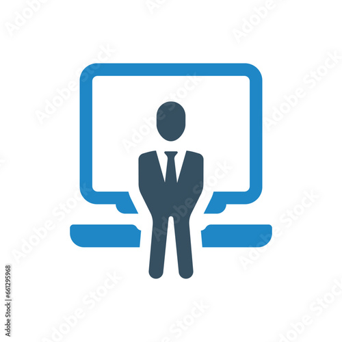 internet study icon vector illustration