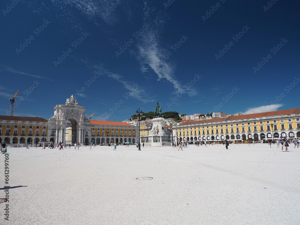 Portugal Lisbon townscape day time
