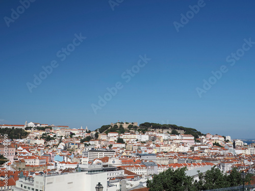 Portugal Lisbon cityscape day time 