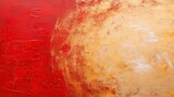 Red and gold texture paint background for 2024 chinese new year