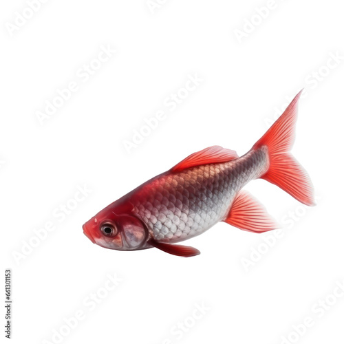 Gold fish isolated on transparent background,transparency 