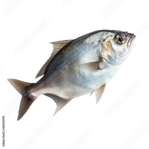 Sea fish isolated on transparent background 
