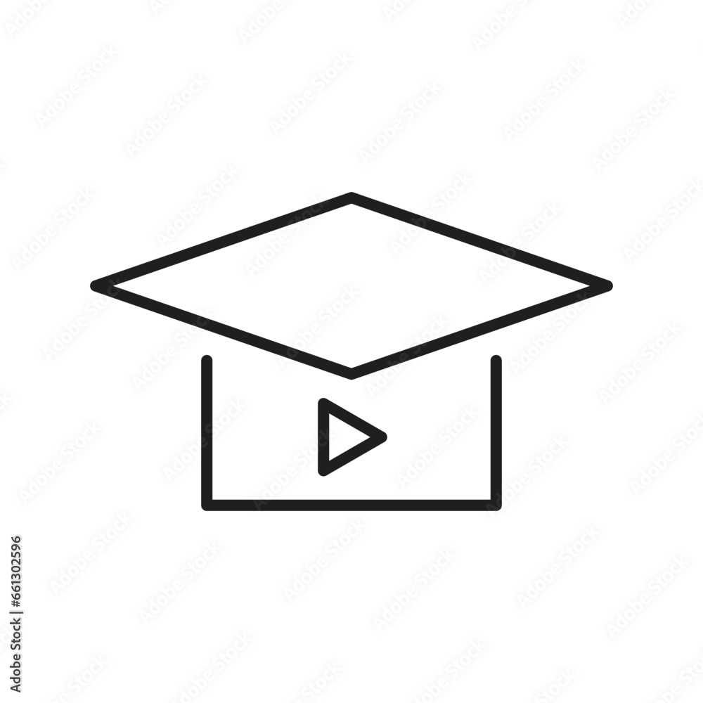 E-learning Black and White icon set. Online education Elements Outline editable icon set. Thin line icons set. Smart Learning. Online tuition, e-learning, video courses, Graduation, Education Modern. E-learning Black and White icon set. Online education Elements Outline editable icon set. Thin line icons set. Smart Learning. Online tuition, e-learning, video courses, Graduation, Education Modern.