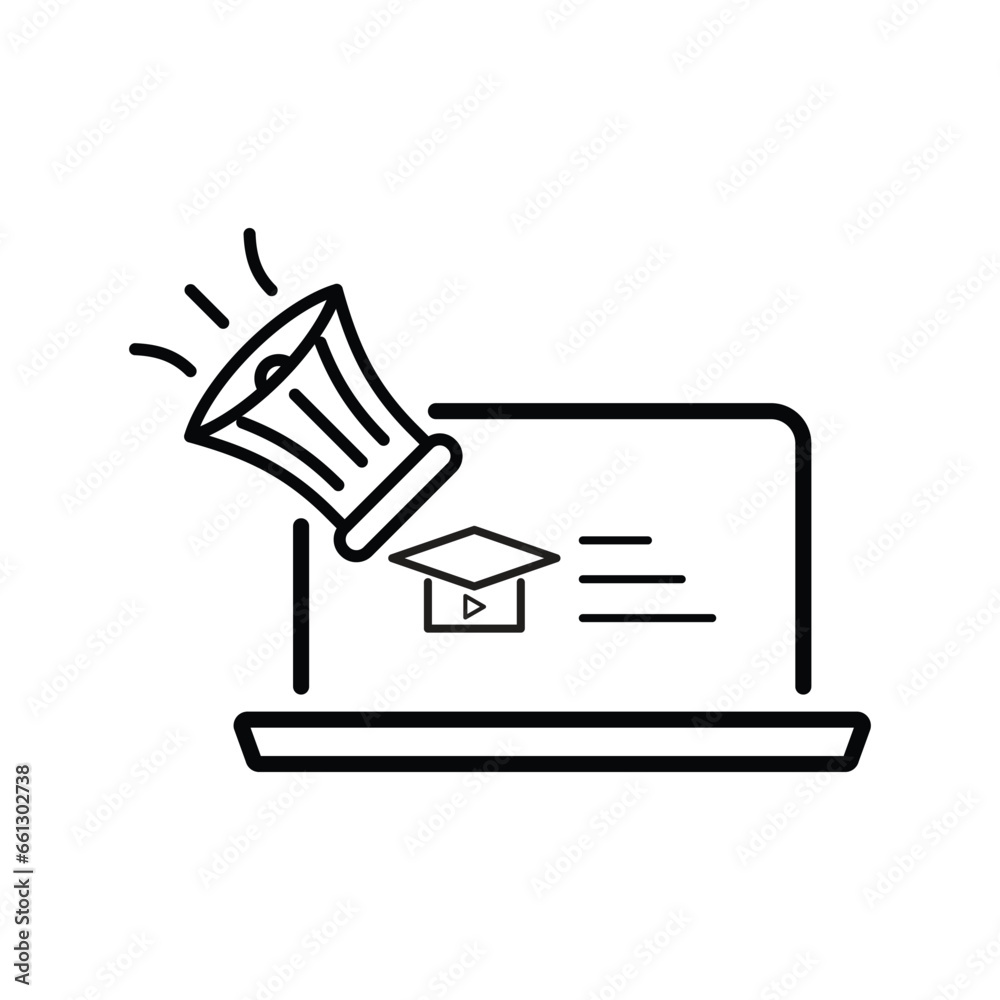 E-learning Black and White icon set. Online education Elements Outline editable icon set. Thin line icons set. Smart Learning. Online tuition, e-learning, video courses, Graduation, Education Modern. E-learning Black and White icon set. Online education Elements Outline editable icon set. Thin line icons set. Smart Learning. Online tuition, e-learning, video courses, Graduation, Education Modern.