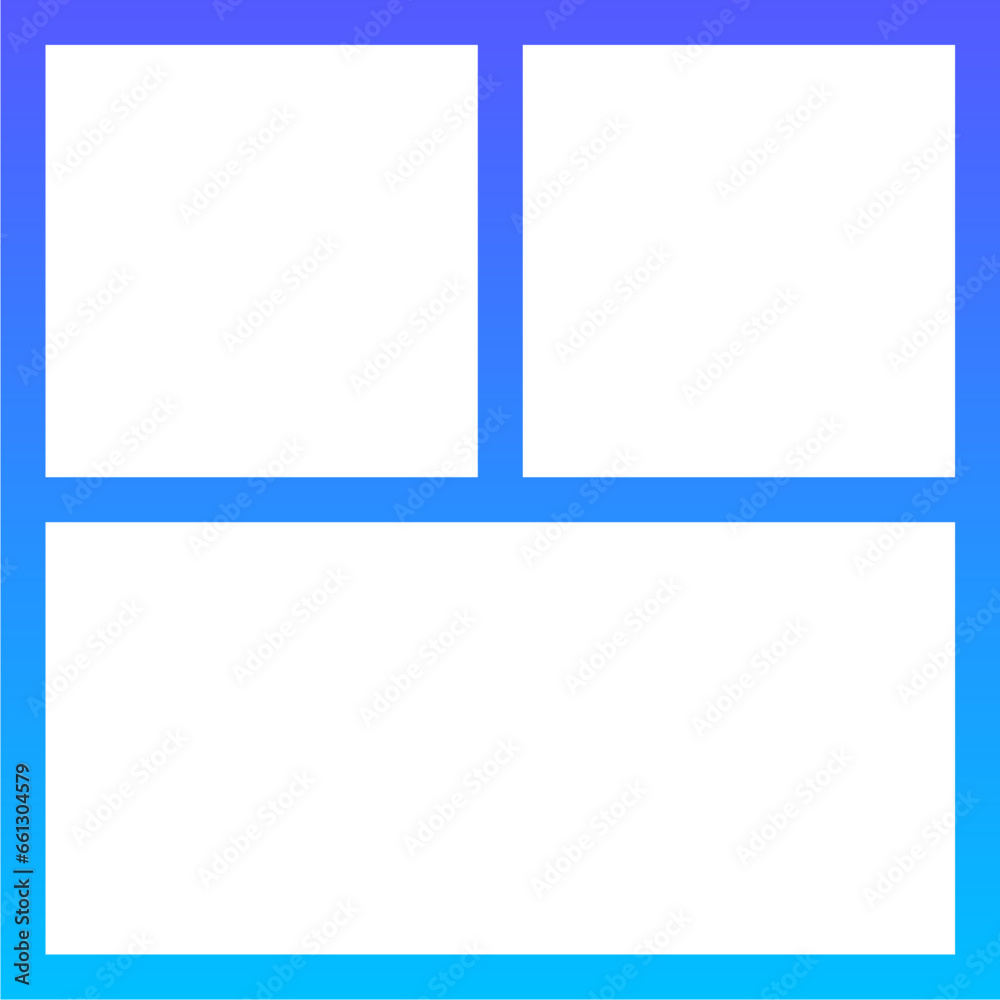 Layout 33 Line Gradient Icon pictogram symbol visual illustration Layout 33 Line Gradient Icon pictogram symbol visual illustration