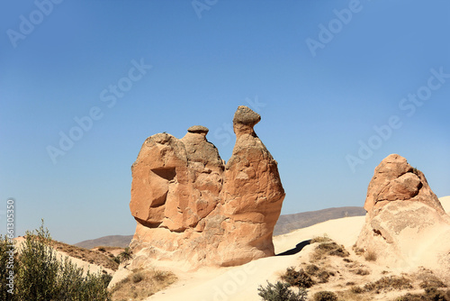 Camel rock at Devrent imagination valley. Cappadocia, historical and cultural heritage, Christian sources throughout history, Anatolia Region, underground cities. photo