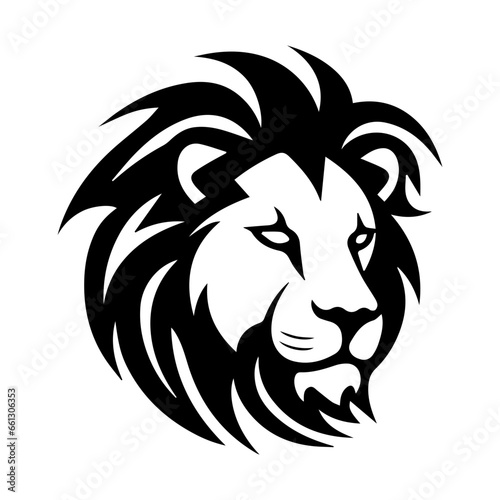 Wallpaper Mural Lion growl head portrait sketch hand drawn engraving style vector illustration. black leo lion beast head cartoon character Torontodigital.ca