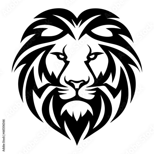 Fototapeta Naklejka Na Ścianę i Meble -  Lion growl head portrait sketch hand drawn engraving style vector illustration. black leo lion beast head cartoon character
