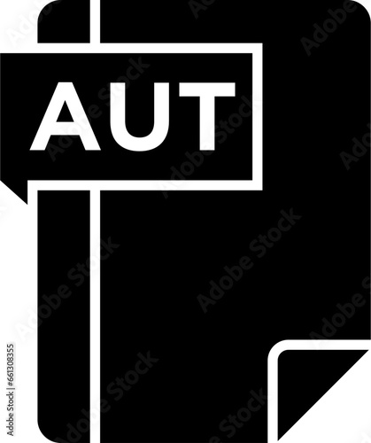 AUT Icon symbols pictograms design elements visual representations
