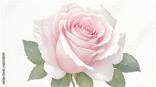 Closeup beautiful rose flower © Shamim Akhtar