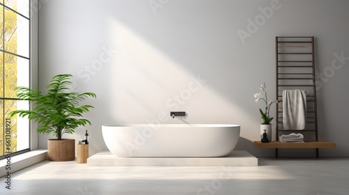 white sink in stylish bathroom interior modern bathroom interior