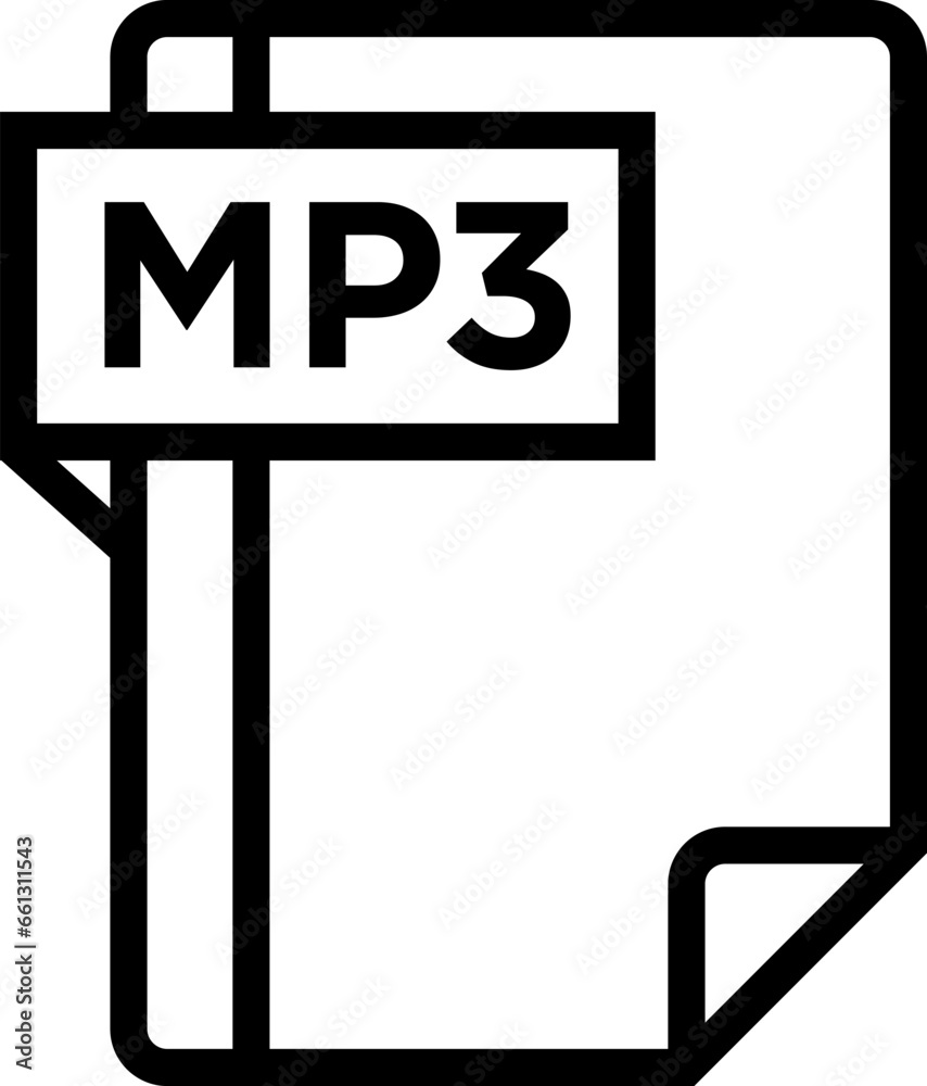 MP3 Icon symbols pictograms design elements visual representations MP3 Icon symbols pictograms design elements visual representations