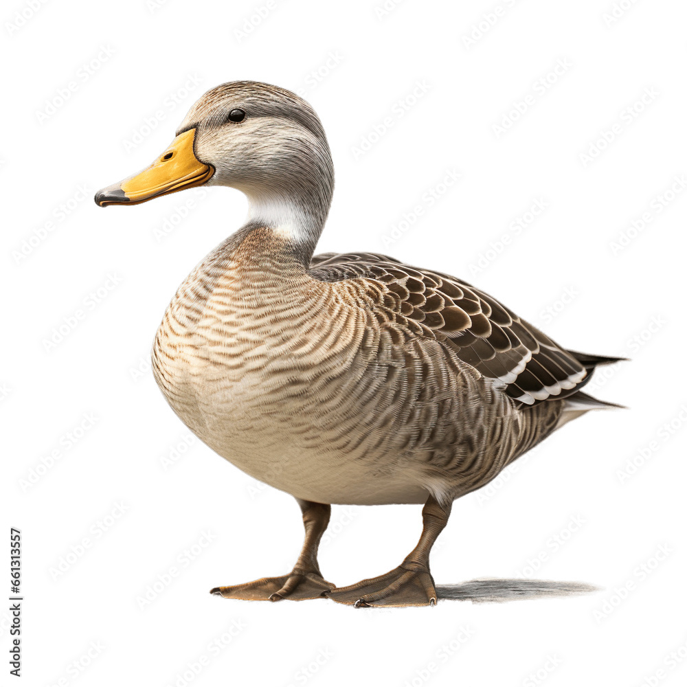 A cute, adorable duck. Graphic material about birds. Generative AI A cute, adorable duck. Graphic material about birds. Generative AI