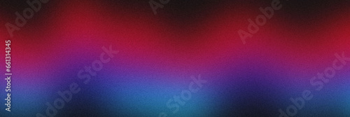black red purple blue , empty space grainy noise grungy texture color gradient rough abstract background , shine bright light and glow template 