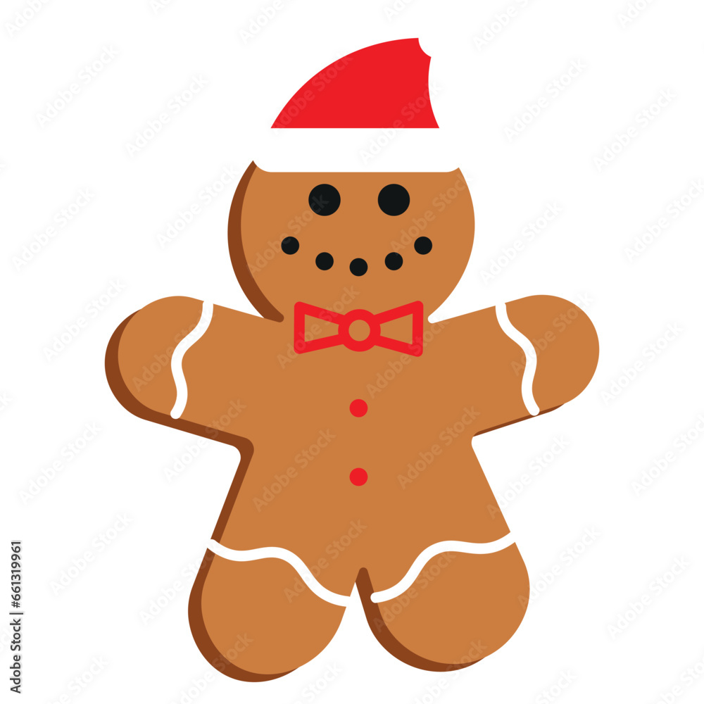 Obraz premium Santa Claus Gingerbread
