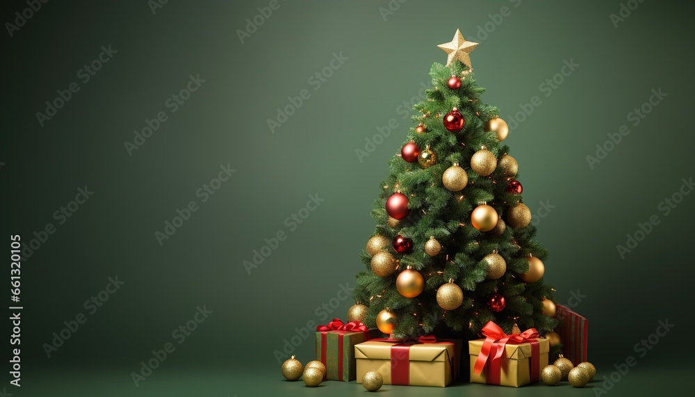 Christmas Tree with Present
