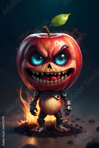 red apple monster 