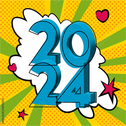  2024 carte vœux popart 2 NEW 5