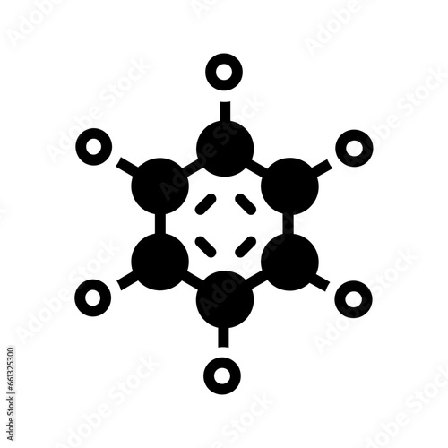 Solid black icon for Polymer